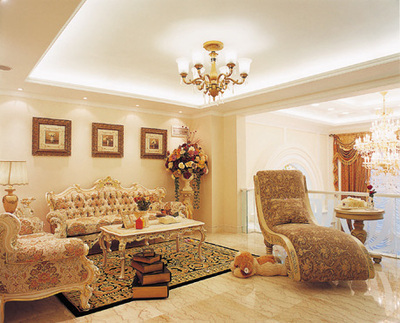 歐式室內裝修設計-家裝設計-環(huán)藝設計-第一視覺