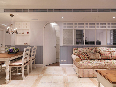 女神愛 合肥浪漫田園風格室內裝修效果圖大合集