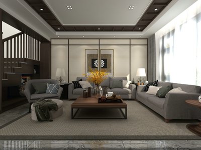 貴陽日式風格別墅設計 禪意雅居的美學表達